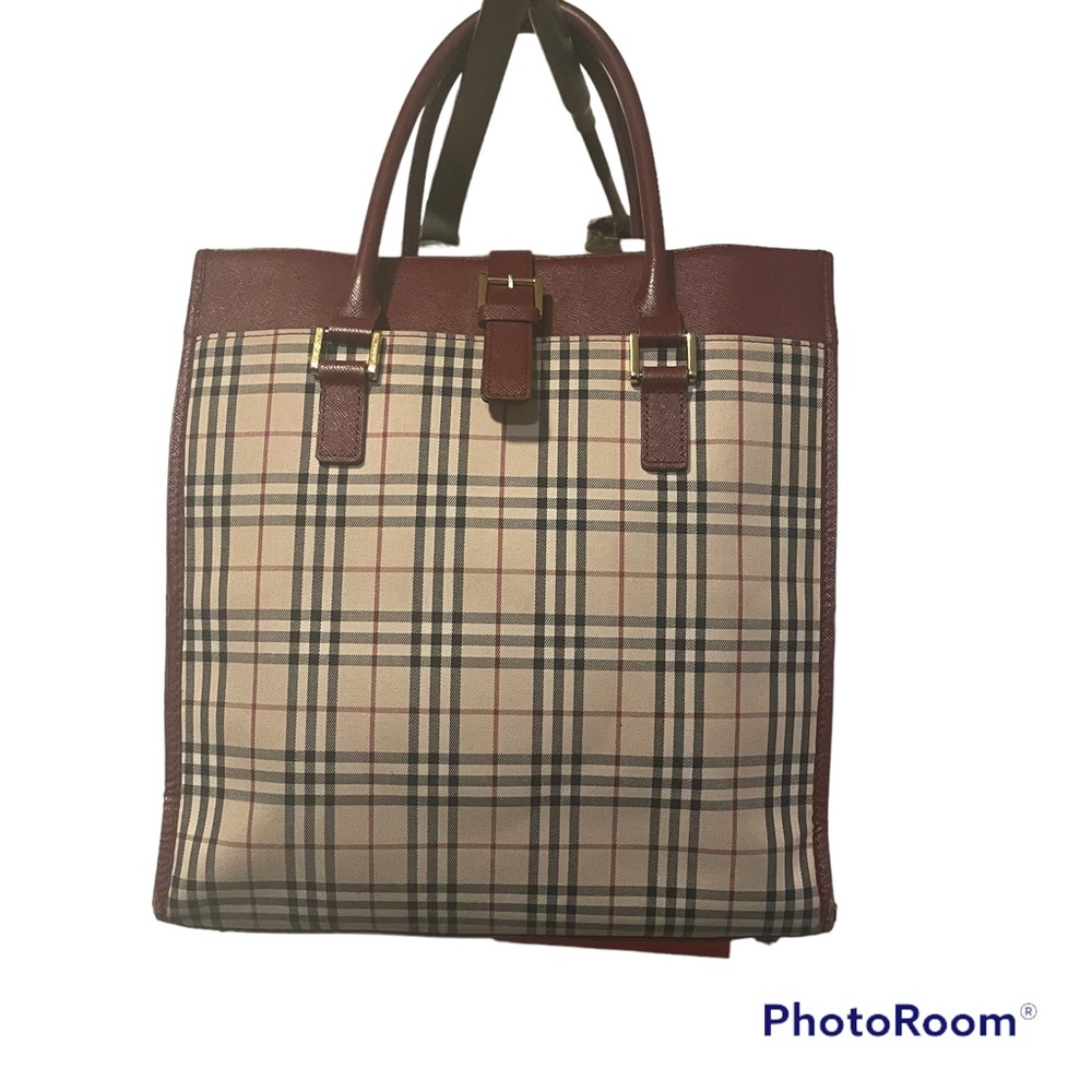 Authentic Burberry Nova Check Tote - Picture 7 of 10